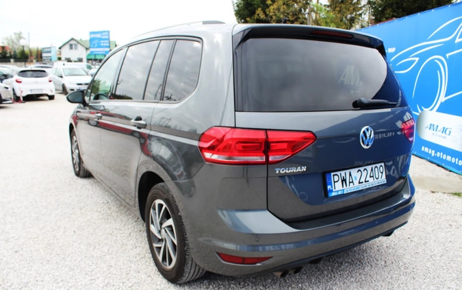 Volkswagen Touran cena 79900 przebieg: 128000, rok produkcji 2018 z Szydłowiec małe 596